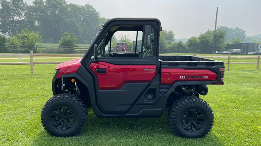 2026 CFMOTO UFORCE U10 PRO HIGHLAND - BORDEAUX RED