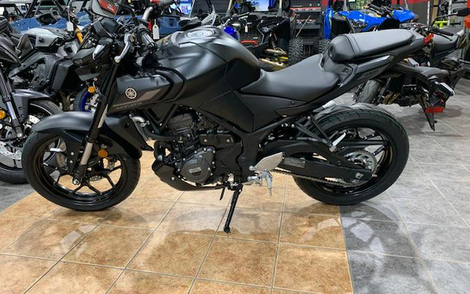 2025 Yamaha MT 03 - Matte Stealth Black