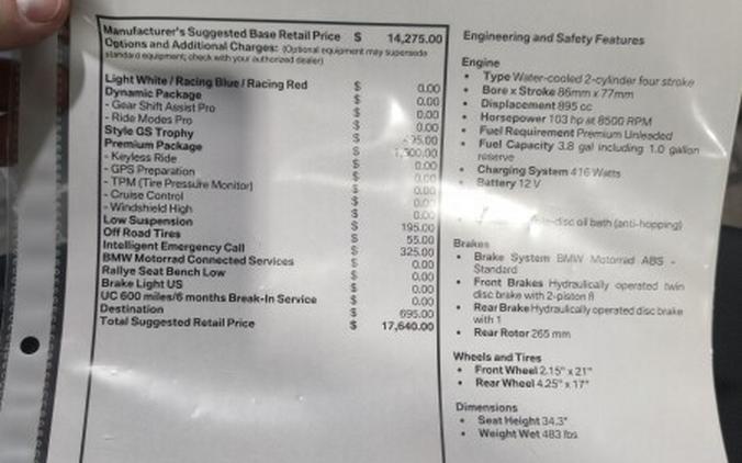 2026 BMW Motorrad F 900 GS