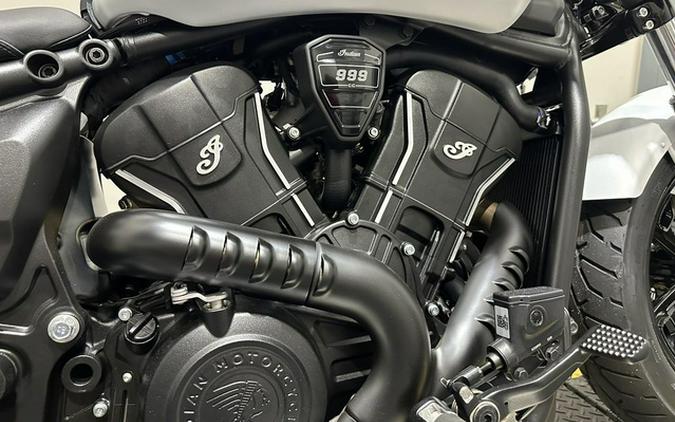 2025 Indian Scout Sixty Bobber Limited Ghost White Metallic S