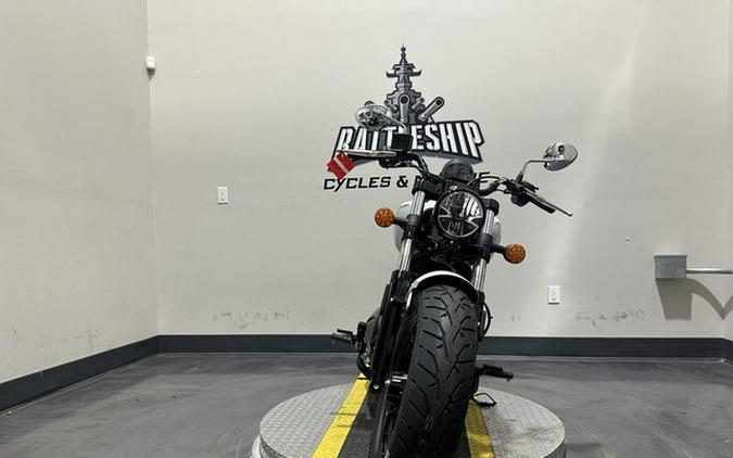 2025 Indian Scout Sixty Bobber Limited Ghost White Metallic S