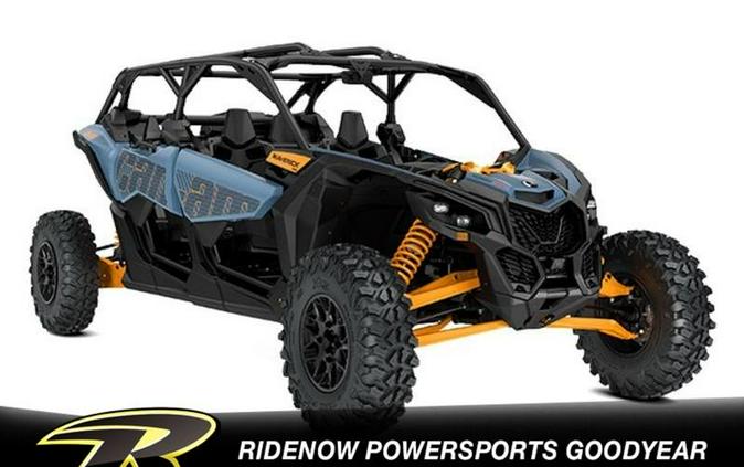 2026 Can-Am® Maverick X3 Max RS Turbo RR Scandi Blue & Orange Crush
