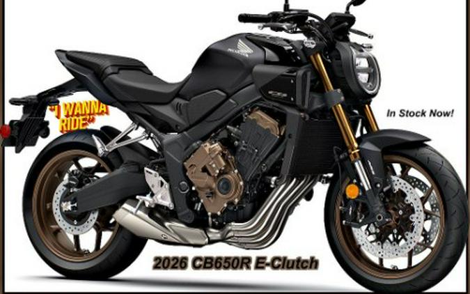 2026 Honda CB650R E-Clutch