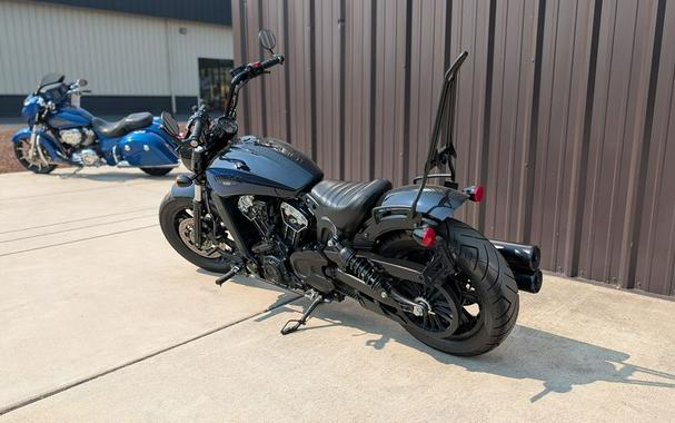 2021 Indian Motorcycle® Scout® Bobber ABS Icon Thunder Black Azure Crystal