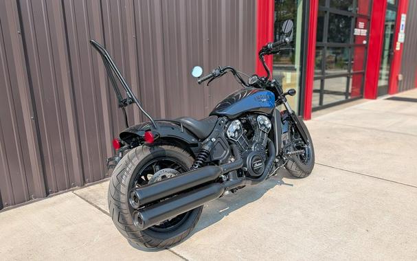 2021 Indian Motorcycle® Scout® Bobber ABS Icon Thunder Black Azure Crystal