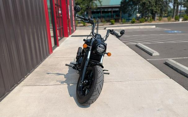2021 Indian Motorcycle® Scout® Bobber ABS Icon Thunder Black Azure Crystal