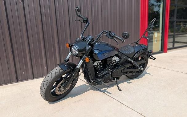 2021 Indian Motorcycle® Scout® Bobber ABS Icon Thunder Black Azure Crystal