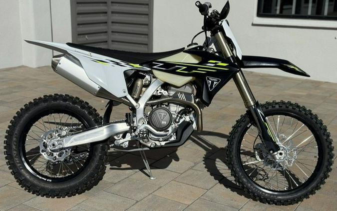 2026 Triumph TF 250-C Jet Black Pure White