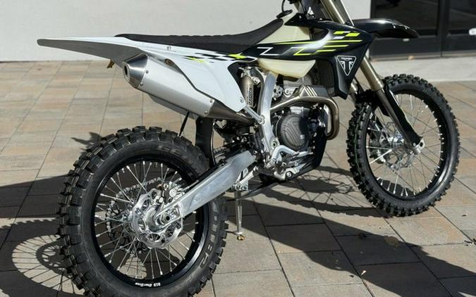 2026 Triumph TF 250-C Jet Black Pure White