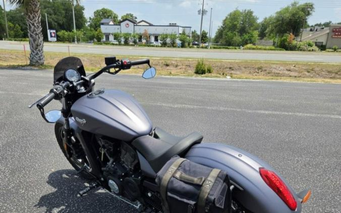 2017 Victory Motorcycles Octane Matte Super Steel Gray