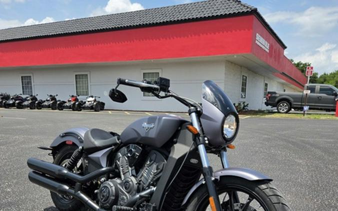2017 Victory Motorcycles Octane Matte Super Steel Gray