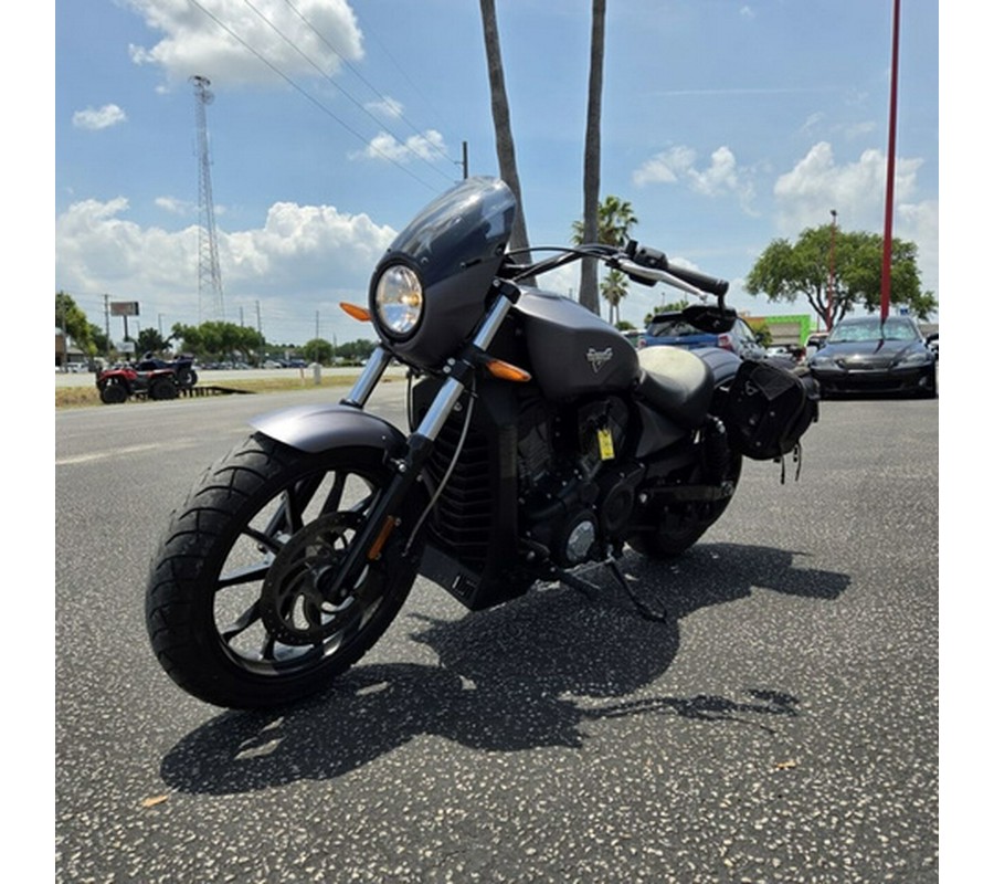 2017 Victory Motorcycles Octane Matte Super Steel Gray