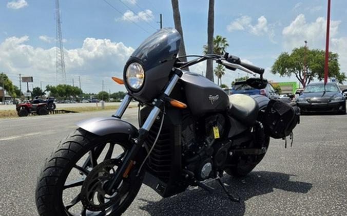 2017 Victory Motorcycles Octane Matte Super Steel Gray