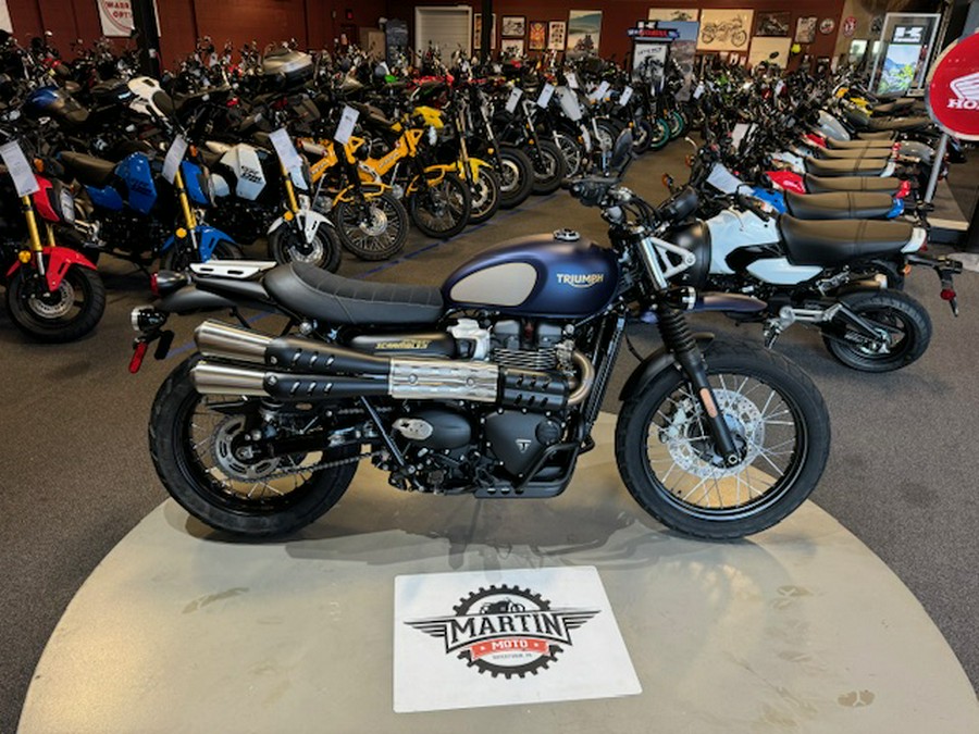 2022 Triumph Street Scrambler Gold Line