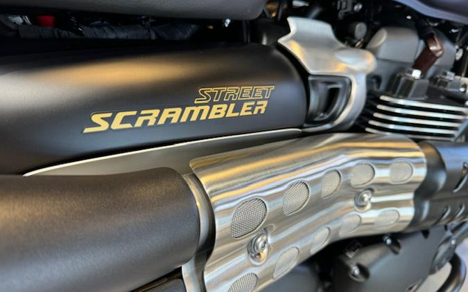 2022 Triumph Street Scrambler Gold Line