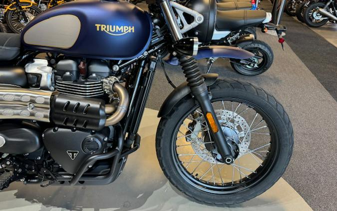 2022 Triumph Street Scrambler Gold Line