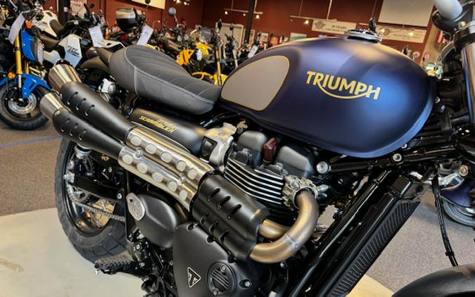 2022 Triumph Street Scrambler Gold Line