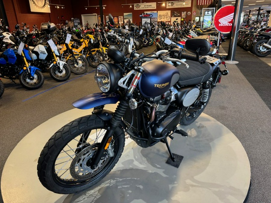 2022 Triumph Street Scrambler Gold Line