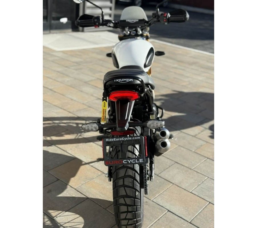 2026 Triumph Scrambler 400 XC Vanilla White