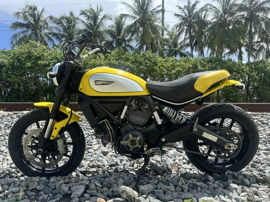 2017 Ducati Scrambler Icon '62 Yellow