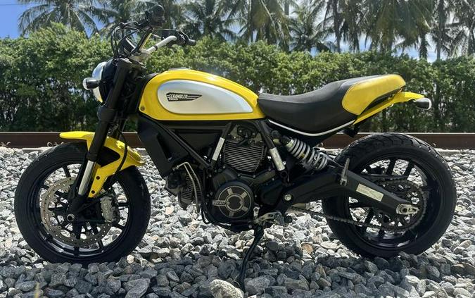 2017 Ducati Scrambler Icon '62 Yellow