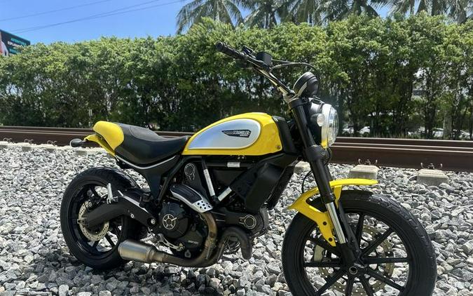 2017 Ducati Scrambler Icon '62 Yellow