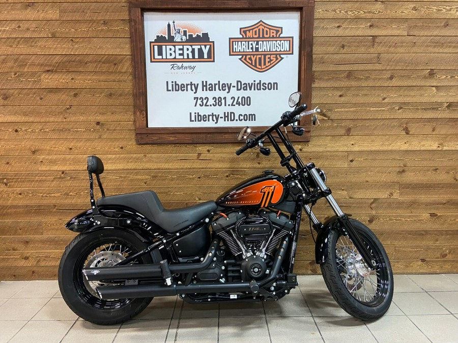 2021 Harley-Davidson Street Bob 114 Vivid Black FXBBS