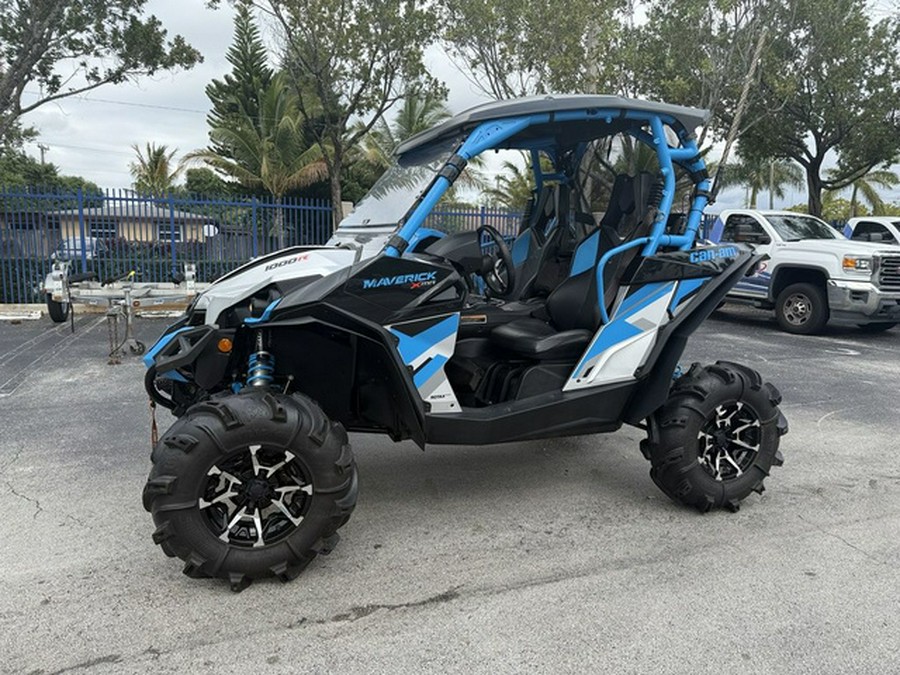 2017 Can-Am Maverick X Mr 1000R Hyper Silver & Octane Blu