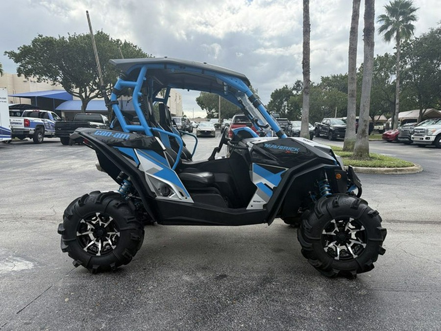 2017 Can-Am Maverick X Mr 1000R Hyper Silver & Octane Blu