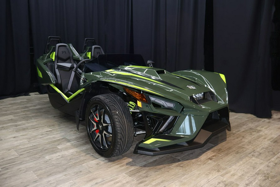 2024 Polaris Slingshot Slingshot R AutoDrive Army Green Flash