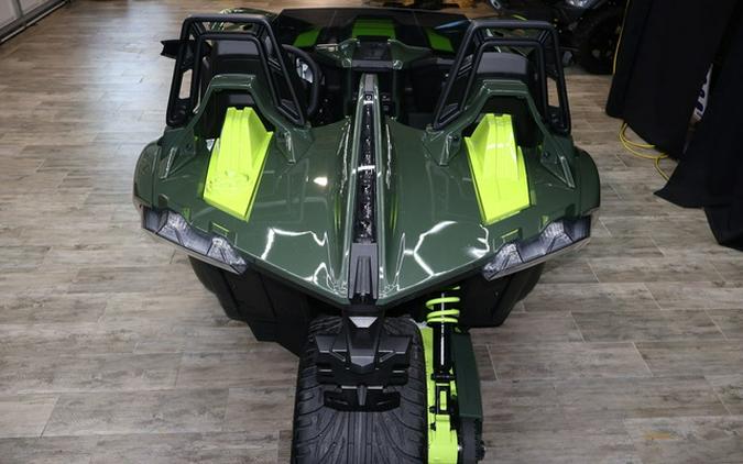 2024 Polaris Slingshot Slingshot R AutoDrive Army Green Flash