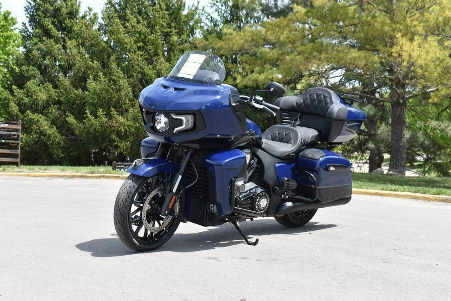 2024 Indian Motorcycle® Pursuit® Dark Horse® with PowerBand Audio Package Springfield Blue