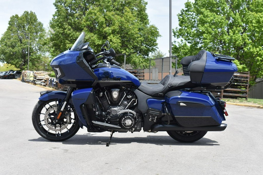 2024 Indian Motorcycle® Pursuit® Dark Horse® with PowerBand Audio Package Springfield Blue