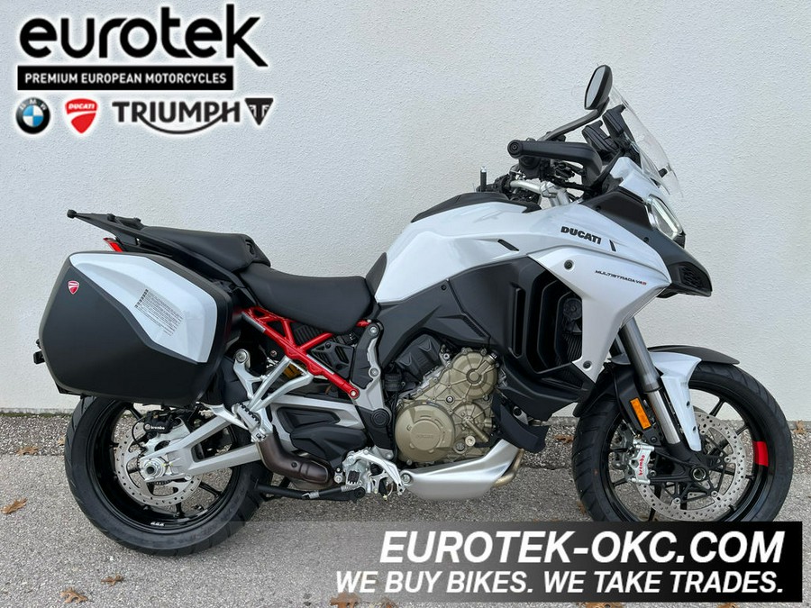 2024 Ducati Multistrada V4 S Travel & Radar Iceberg White