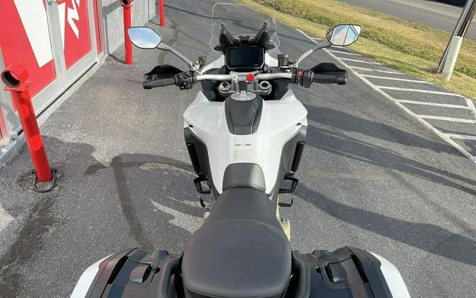 2024 Ducati Multistrada V4 S Travel & Radar Spoked Wheels Iceberg White