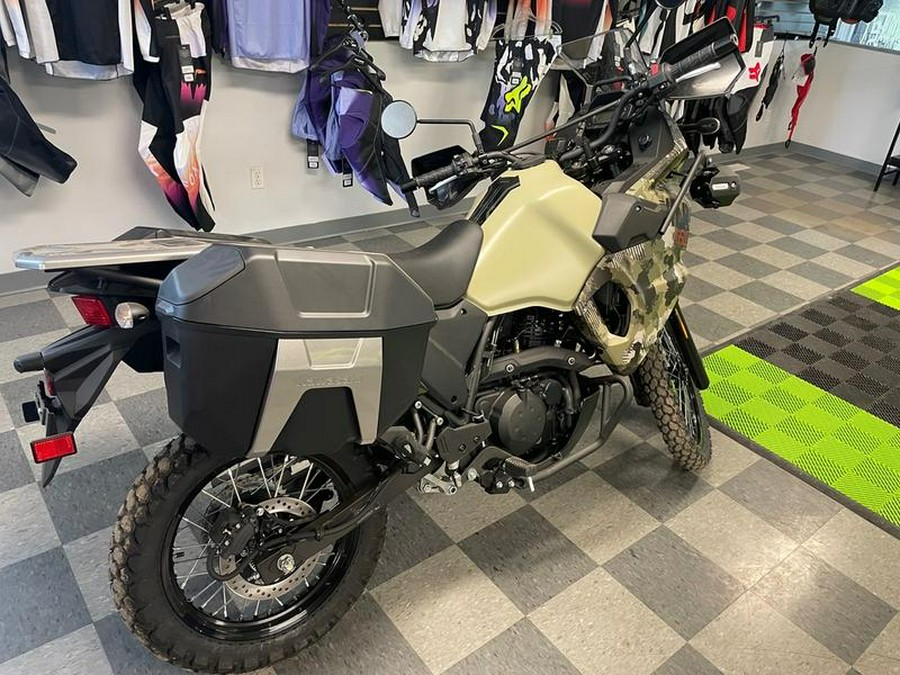 2025 Kawasaki KLR®650 Adventure ABS Cypher Camo Beige