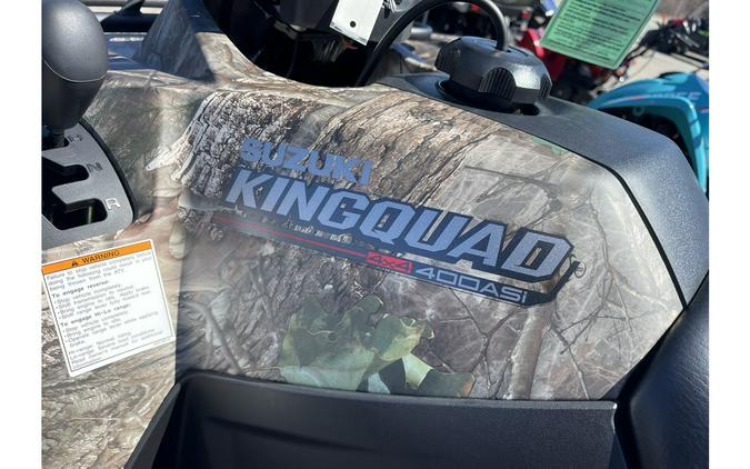 2024 Suzuki KingQuad 400ASi SE Camo