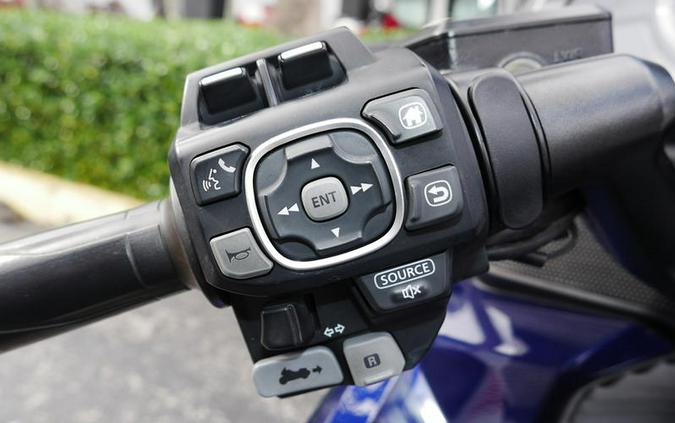 2018 Honda® Gold Wing Tour Pearl Hawkseye Blue