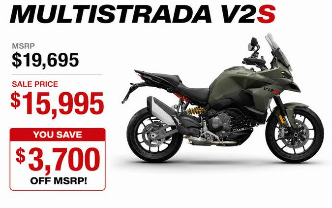 2025 Ducati Multistrada V2 S Storm Green