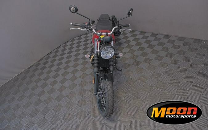 2023 Triumph Scrambler 900 Carnival Red / Jet Black