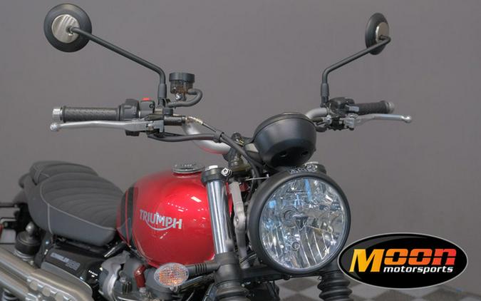 2023 Triumph Scrambler 900 Carnival Red / Jet Black