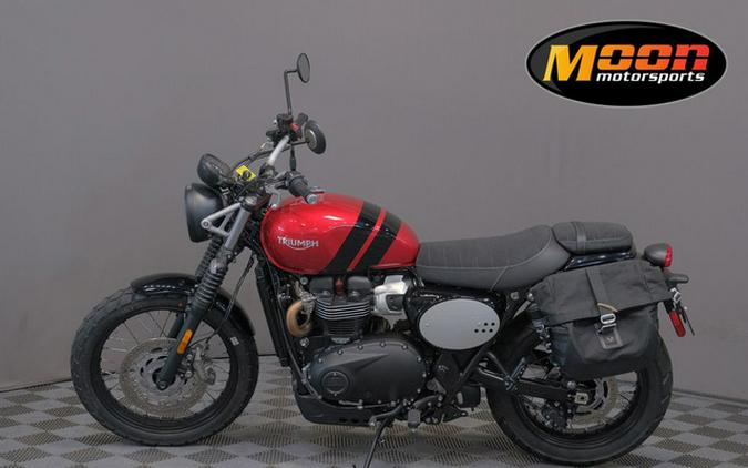 2023 Triumph Scrambler 900 Carnival Red / Jet Black