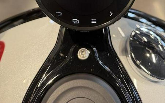 2025 Indian Motorcycle® 101 Scout® Ghost White Metallic with Graphics