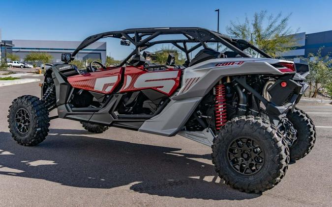 2024 Can-Am® Maverick X3 MAX RS Turbo Fiery Red & Hyper Silver