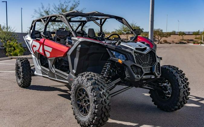 2024 Can-Am® Maverick X3 MAX RS Turbo Fiery Red & Hyper Silver