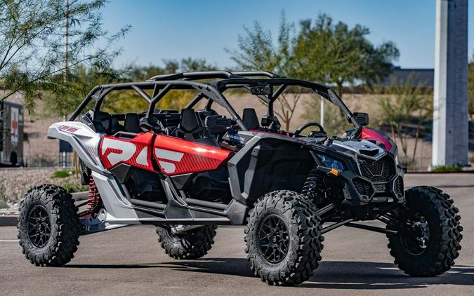 2024 Can-Am® Maverick X3 MAX RS Turbo Fiery Red & Hyper Silver