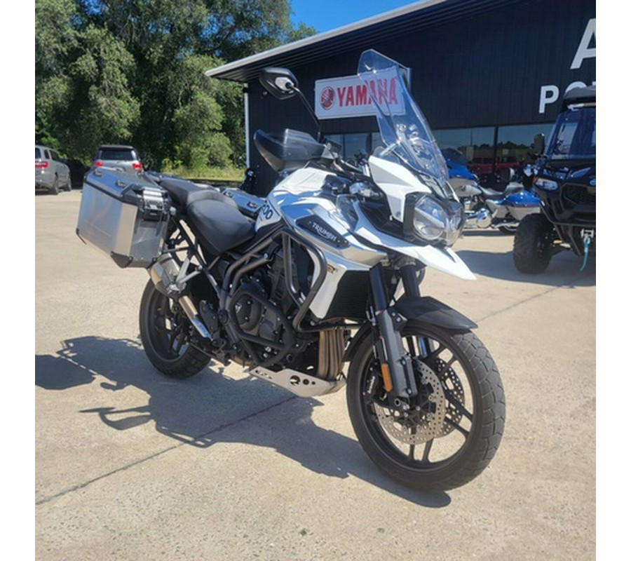 2018 Triumph Tiger 1200 XRX Crystal White