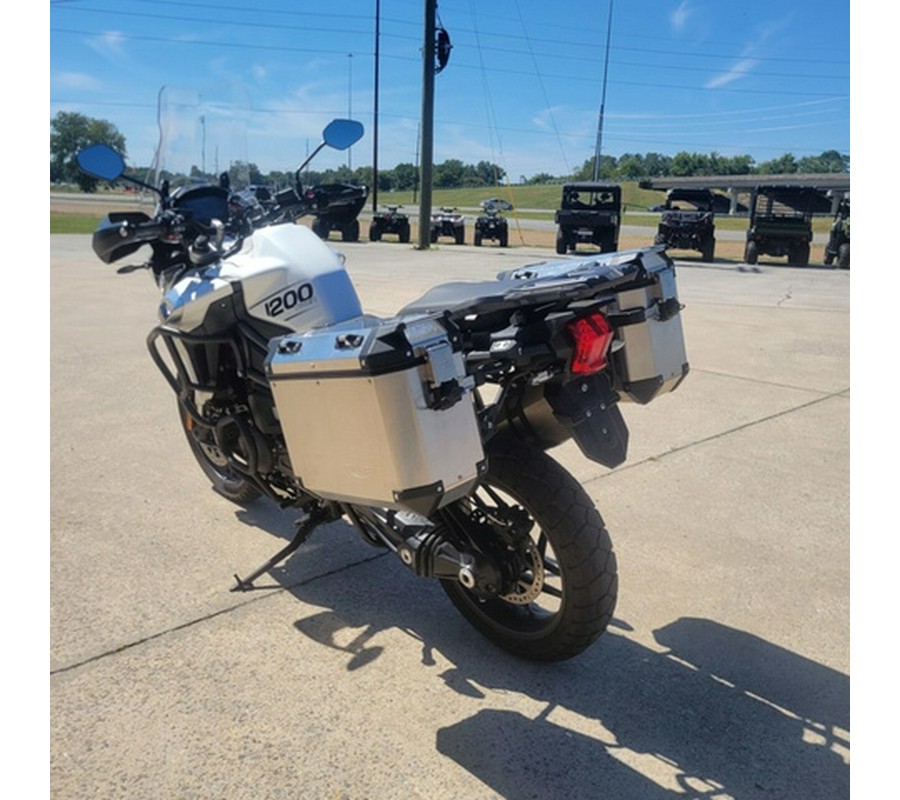 2018 Triumph Tiger 1200 XRX Crystal White