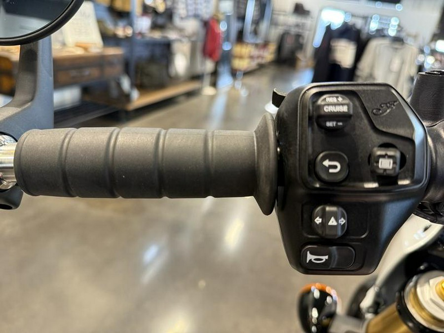 2025 Indian Motorcycle® 101 Scout® Ghost White Metallic with Graphics