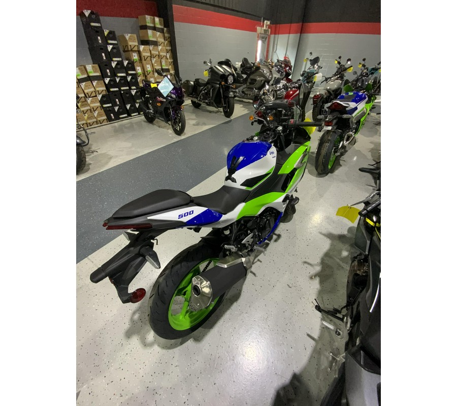 2024 Kawasaki Ninja® 500 SE 40th Anniversary Edition ABS